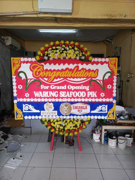 Papan Bunga Ucapan Selamat Jayamulya Kroya